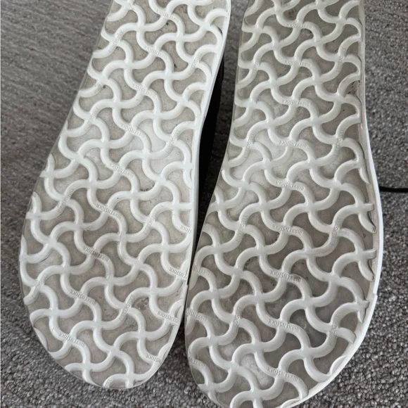 Birkenstock Black and White Sneakers with Leather Upper - Picture 5 of 5